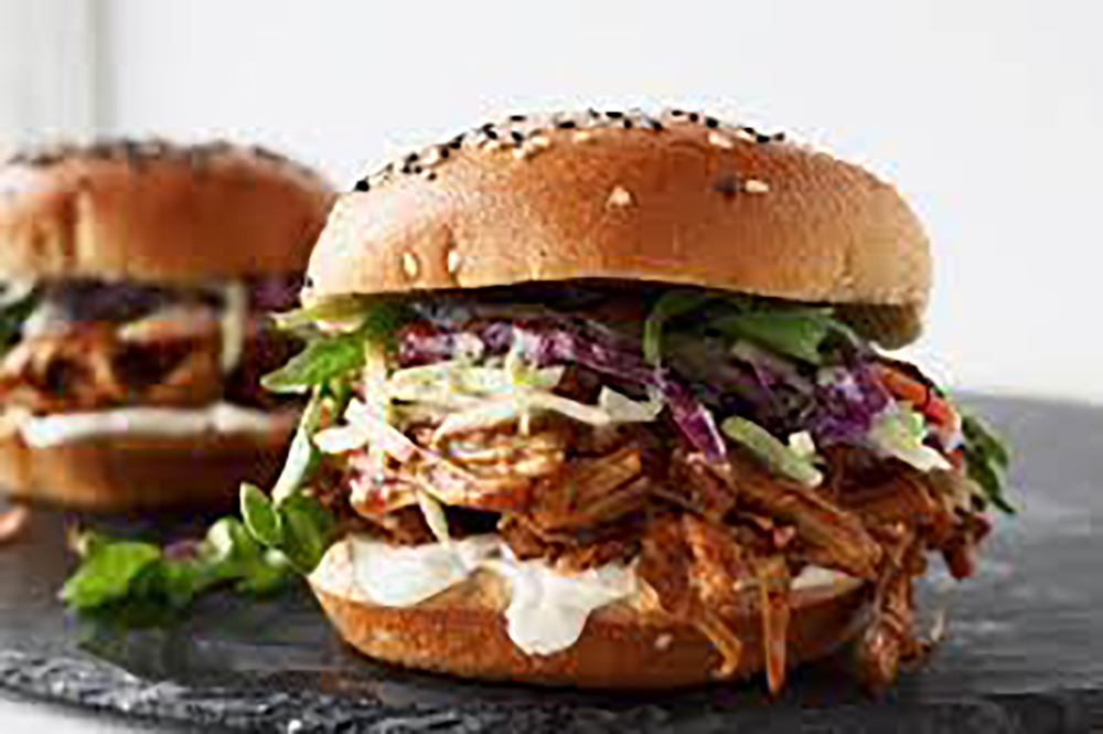 Vegan Jackfruit Burger