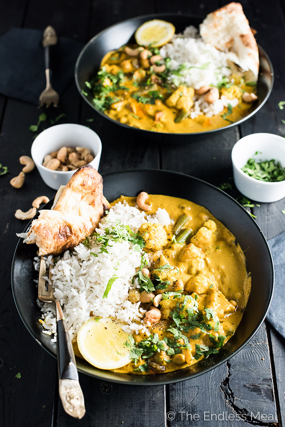 Coconut Korma dish in bowl